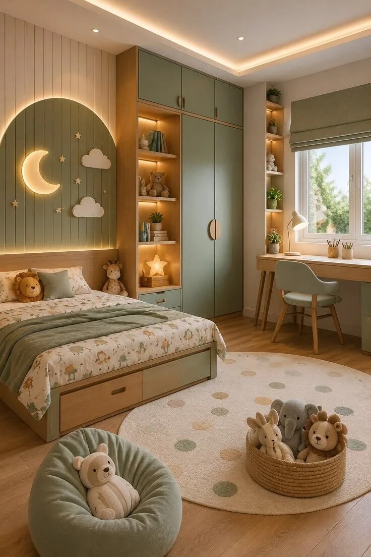 Moonlight Room — Children’s rooms · CBR interior design reference