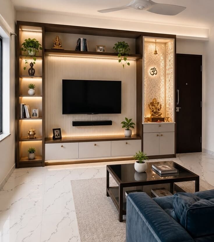 Marble media wall — new HiVibes portfolio design reference